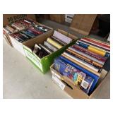 (4) Boxes of Books and Reference Books