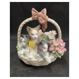 Lladro Cat Figurine
