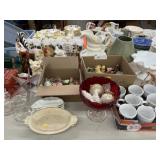 Figurines, Ornaments, Mugs