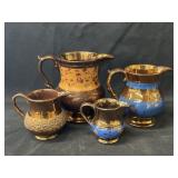Lusterware Cream Pitchers