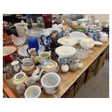 Serving Dishes, Pattern Glass, Chinaware