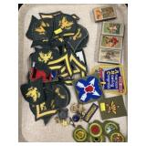 Boy Scout and Military Patches