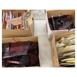 (4) Boxes of Stained Glass Remnants