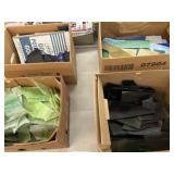 (4) Boxes of Stained Glass Remnants