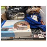 Vacuum Cleaner, Mat Cutter, Work Light