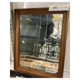 Beveled Edge Framed Mirror