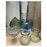 Art Glass with Juice Pitcher