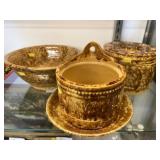 Rockingham Glazed Pottery