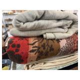 Contemporary Coverlet with Woven Blanket