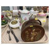 Porcelain Chocolate Pots with Telephone