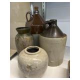 Stoneware Storage Jugs and Canisters