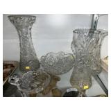 Cut Glass Decorative Pieces