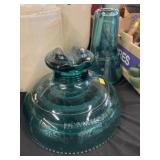 (2) Glass Insulators