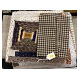Quilt Patches with Feed Sack