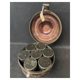 Tin Japanned Finish Spice Set
