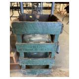 Wood Cased Glass Water Bottle