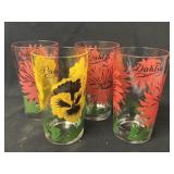 (4) Peanut Butter Glasses