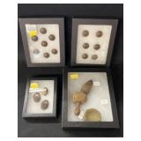 Recovered Buttons and Pincushion