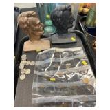 Indian Head Pennies, State Quarters, Bookends