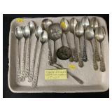 17 Oz. Stieff Sterling Silver Spoons