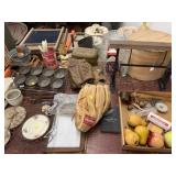 Baseball Gloves, Paper Holder, Cheese Box