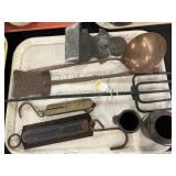 Primitive Utensils, Spring Scales, Wall Pocket