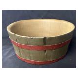 Wood Metal Banded Dry Measure