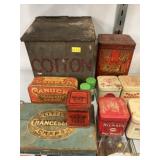 Tobacco and Spice Tins