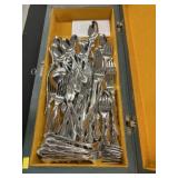 Oneida Flatware with Silverware Chest