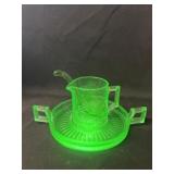 (3) Pieces of Uranium Glass