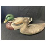 Vintage Canvas Covered & Composition Duck Decoys