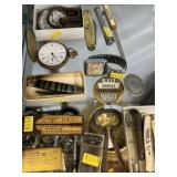 Incomplete Pocket Watches, Pocket Knives and Rules