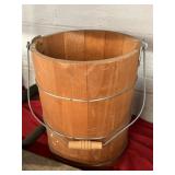 Wooden Ice Cream Bucket