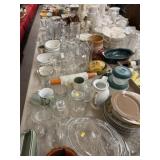 Pattern Glass, Serving Dishes, Fluid Light
