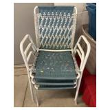 (3) Patio Chairs