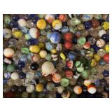 Glass and Agate Swirl Marbles