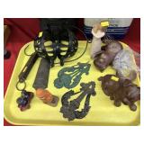 Figurines, String, Letter Holders