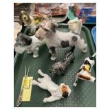 Porcelain Dog Figurines