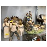 Willow Tree and Resin Figurines