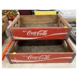 (3) Vintage Wooden Beverage Crates