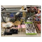 Plush Toys, Desk Light, Utensils, Clock Radio