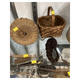 Woven Baskets, Candle Snuffers, Scissors