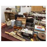 Canisters, Cigar Boxes, Storage Crocks