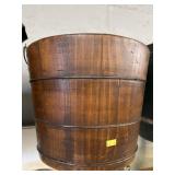 Refinished Metal Banded Pail