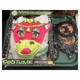 Vintage Halloween Costume with Die Cuts