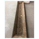 Cast Metal Trough