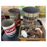 Oil Cans, Door Knobs