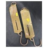 (2) 50 LB. Spring Scales