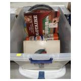 Storage Tote/Lid with Games