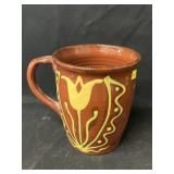 Jeff White Redware Mug